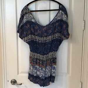 Tie summer romper